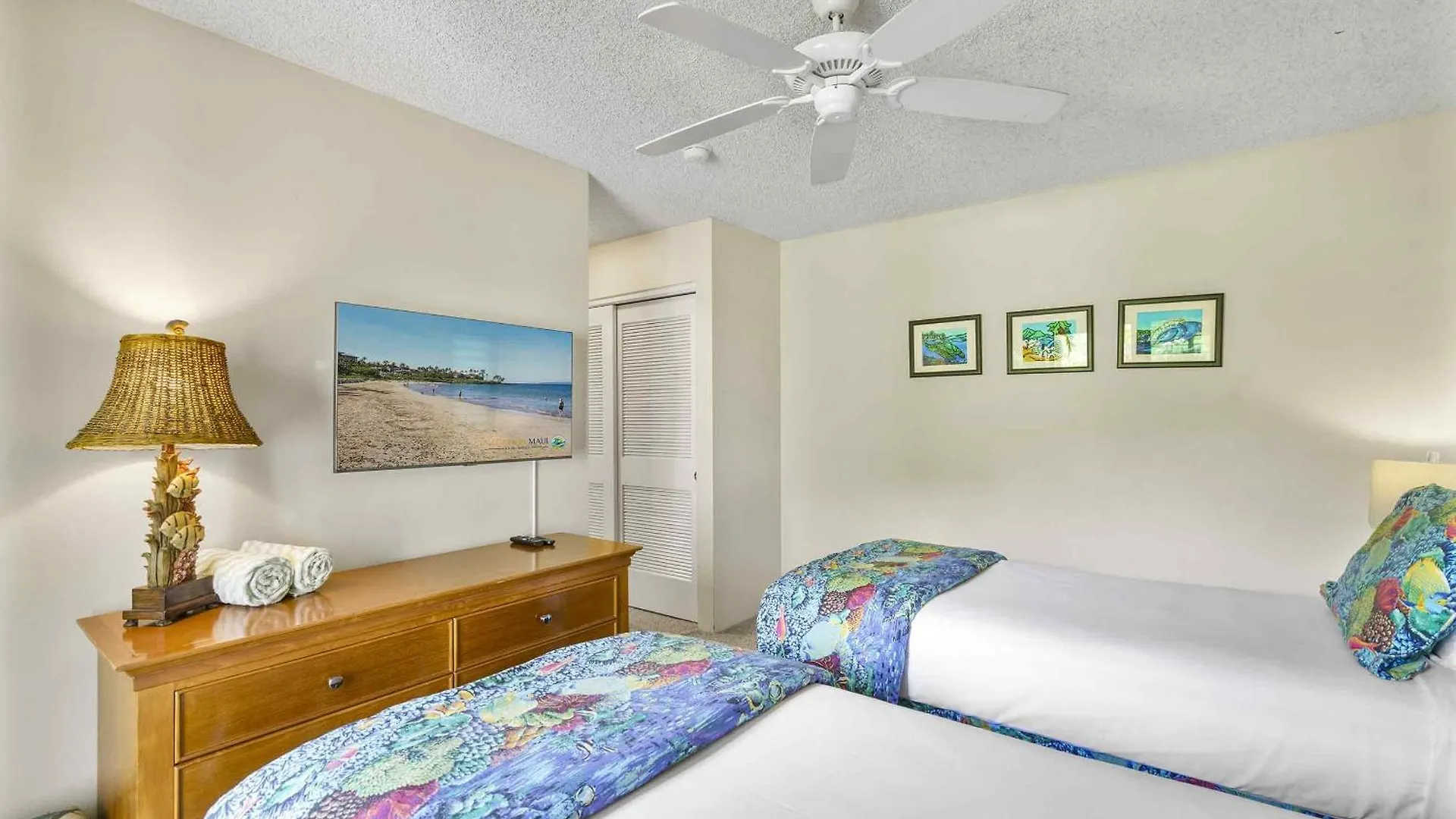 Hébergement de vacances Wailea Ekolu 403, Prime Location, Stunning Ocean Views, Spacious Lanai, Split Ac États-Unis