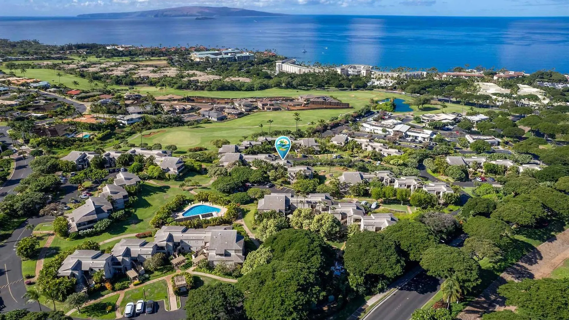 Hébergement de vacances Wailea Ekolu 403, Prime Location, Stunning Ocean Views, Spacious Lanai, Split Ac