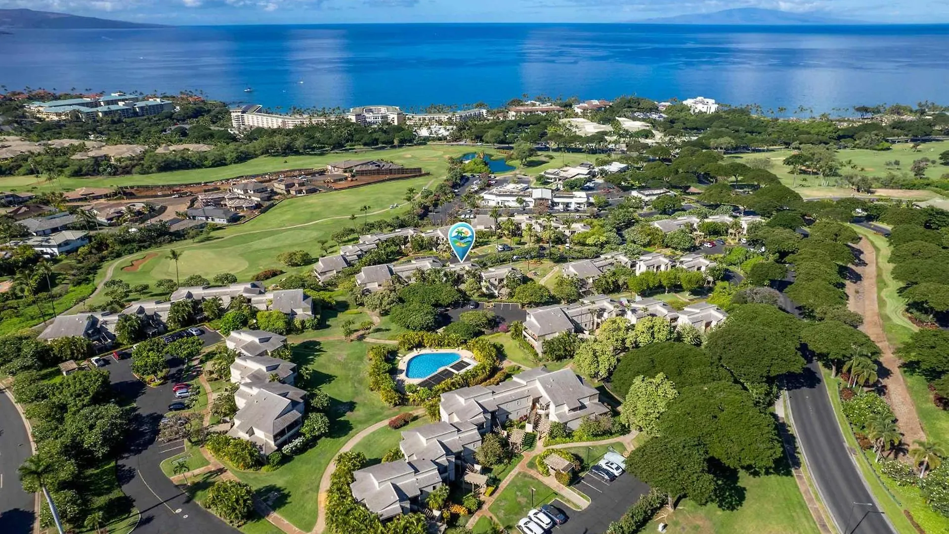 Hébergement de vacances Wailea Ekolu 403, Prime Location, Stunning Ocean Views, Spacious Lanai, Split Ac
